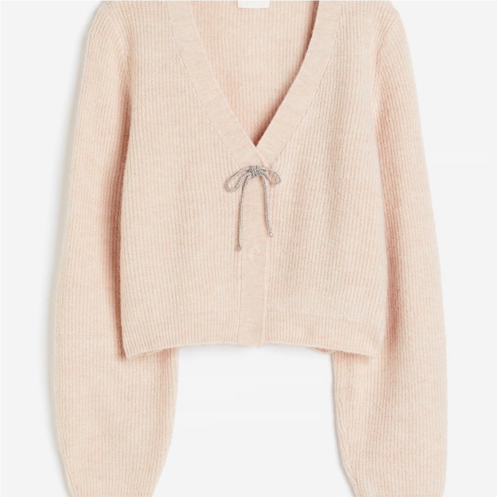 H&M Light Pink Cardigan
